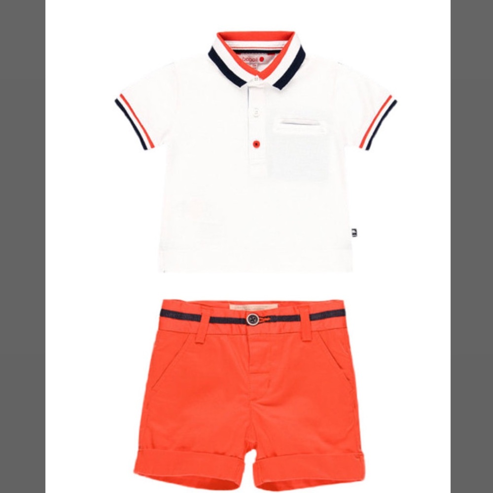 NWT 6M bab boy european set